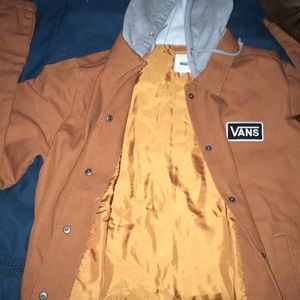 VANS “Off the wall” XS jacket with hood.